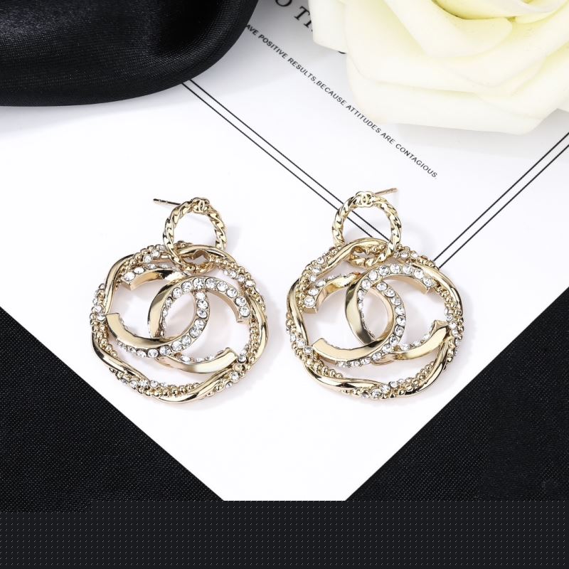 Ch*el earrings